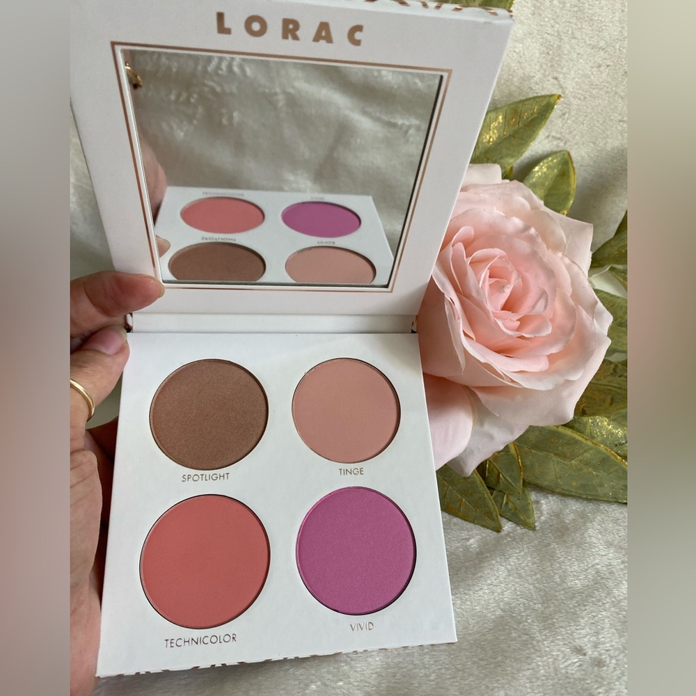 LORAC Cue the confetti Highlight and Blush Palette